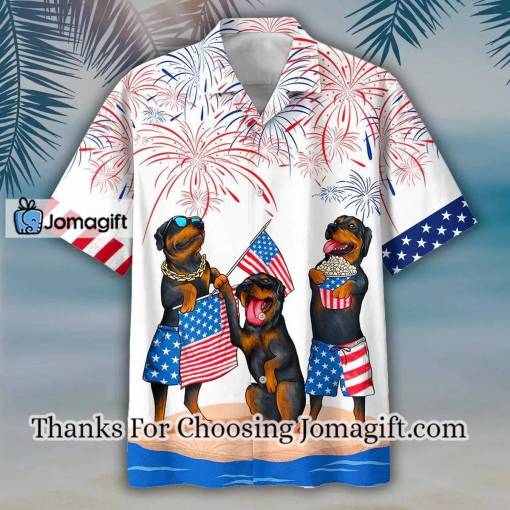 [Awesome] Rottweiler Hawaiian Shirts Independence Day Is Coming Gift