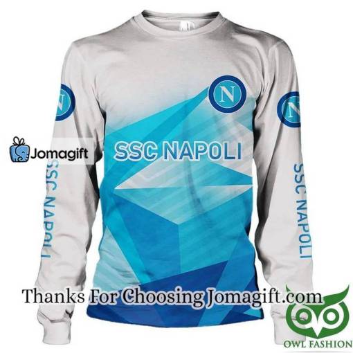 [Custom Name] SSC Napoli Blue Hawaiian Sweatshirt AOP Shirt Gift