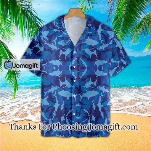 [Awesome] Shark Camo Hawaiian Shirt, For Gift