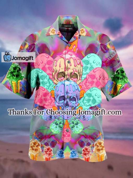 [Custom Name] Skull Hawaiian Shirt HW4112 Gift