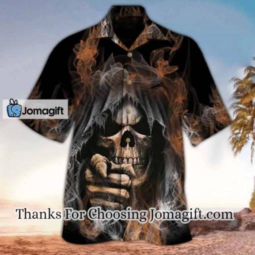 [Awesome] Skull Hawaiian Shirt, Perfect Skull Clothing, Skull Gift