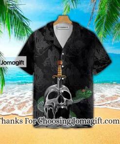 [Awesome] Skull & Snake Gothic Hawaiian Shirt Gift