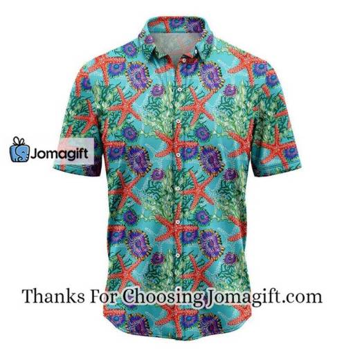 [Awesome] Starfish Underwater Floral Hawaiian Shirts Gift