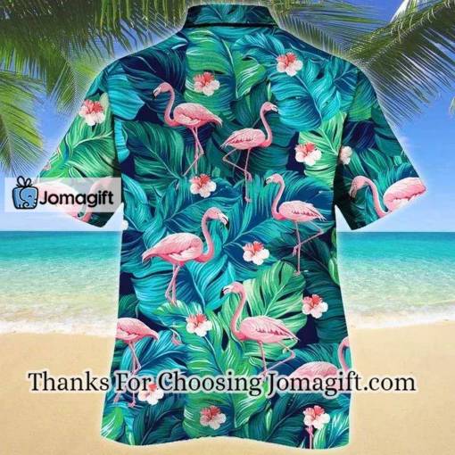[Awesome] Stunning Flamingo Lovers Gift Summer Beach Palm Tree Hawaiian Shirt, Summer Gift