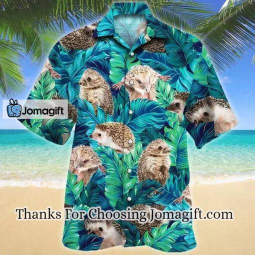 [Awesome] Stunning Tropical Jungle Hedgehog Lovers Hawaiian Shirt Gift