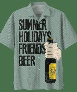 Stylish Beer Hawaiian Shirt Summer Holidays Friends Beer Beer Hawaii Shirt 1