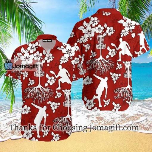 [Stylish] Disc Golf Tree Hibiscus Hawaiian Shirt
