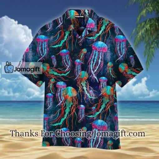 [Stylish] Jellyfish Neon Undersea Hawaiian Shirt