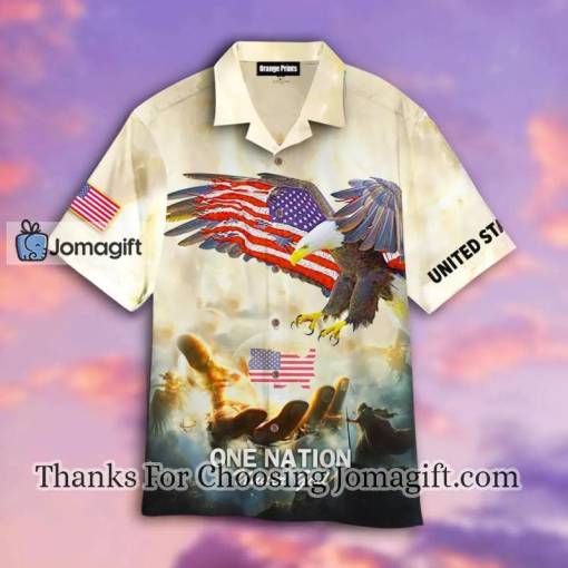 [Stylish] One Nation Under God Hawaiian Shirt