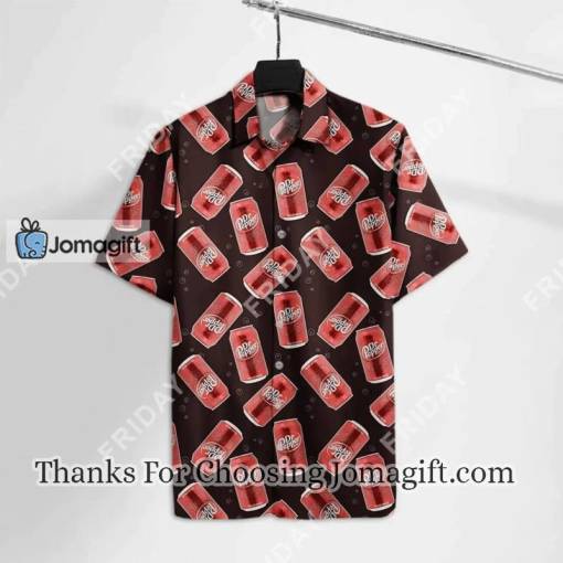 [Stylish] Pepper Hawaiian Shirt Pepper Soft Drink Pattern