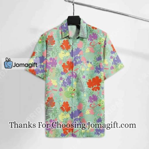 [Stylish] Pokemon Hawaiian Shirt Kecleon Pokemon Green