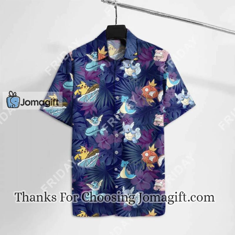 Stylish Pokemon Pika Magikarp Hawaiian Shirt Pokemons 1