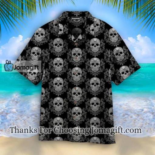 [Stylish] Skull Hawaiian Shirt
