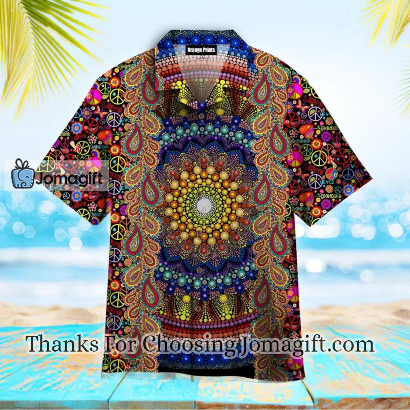 Stylish Sunflower Hippie Hawaiian Shirt 1