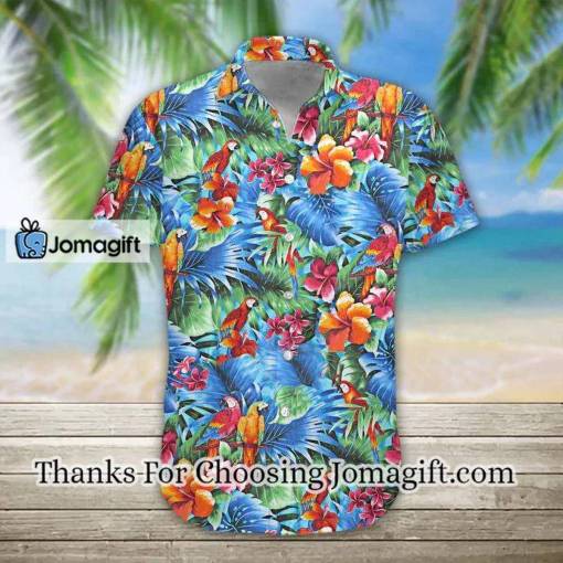 [Awesome] Summer Parrot Hawaiian shirt, Mens Hawaiian Shirts Gift