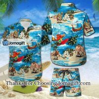 [Trending] Surfing Hawaiian Shirt Set  Unisex Gift