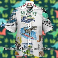 [Trending] T-Rex Surfing Hawaiian Shirt Gift