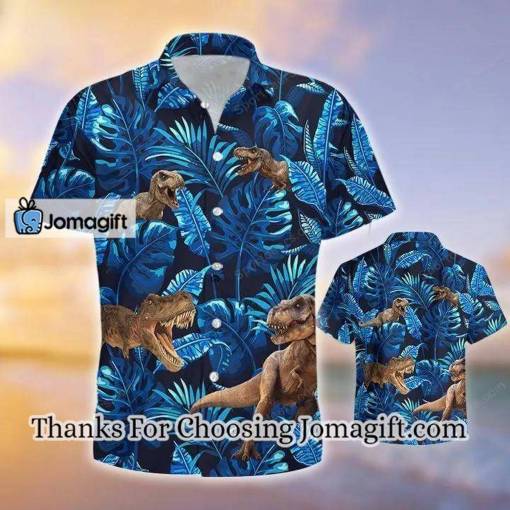 [Awesome] T Rex T Rex Tropical Hawaiian Shirts Gift