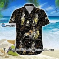 [Trending] Team Roping Black Background Hawaiian Shirt Gift
