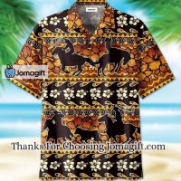 [Trending] Team Roping Flower Pattern Hawaiian Shirt Gift