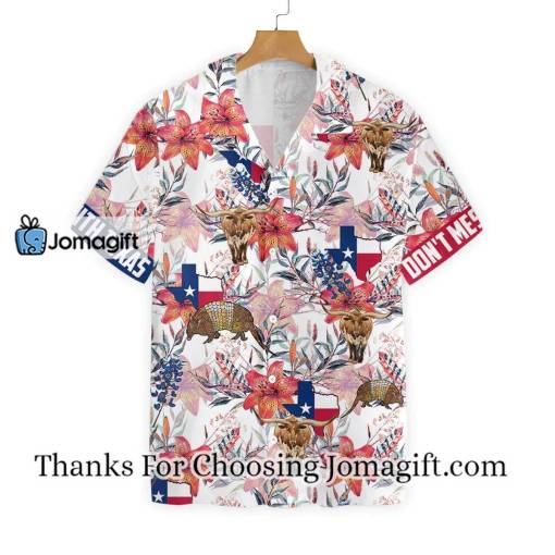 [Awesome] Texas Hawaiian Shirt Bluebonnet Longhorn, Hawaiian shirts Gift