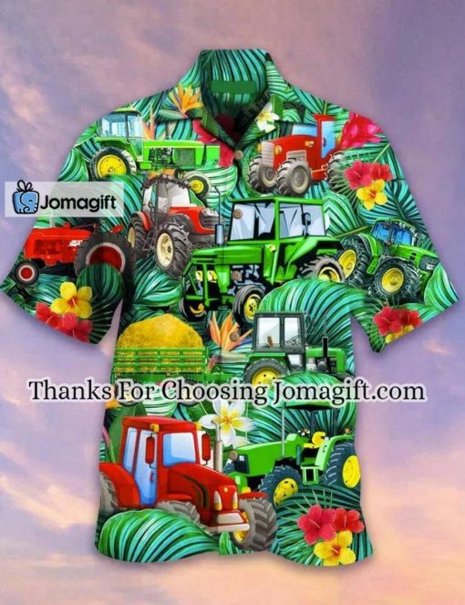 [Trending] Tractor Tropical Hawaiian Shirt Gift