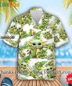 [Trendy] Baby Yoda Avocado Star Wars Hawaiian Shirt