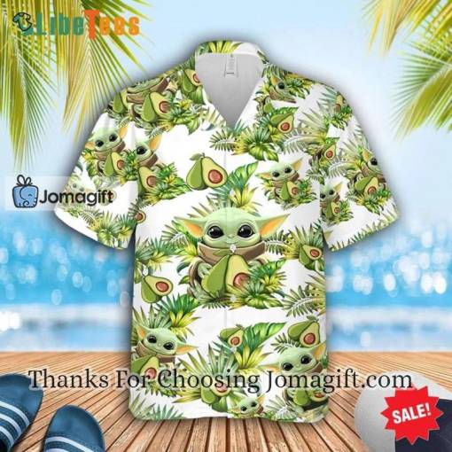 [Trendy] Baby Yoda Avocado Star Wars Hawaiian Shirt