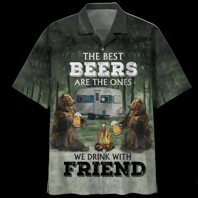 Trendy Beer Hawaiian Shirt The Best Beers Is The Ones We Drink With Friends 1