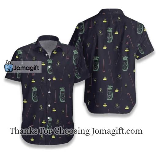 [Trendy] Hand Drawn Golf Seamless Hawaiian Shirt