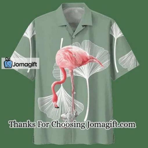 [Awesome] Tropical Flamingo Ornamental Hawaiian Shirt, flamingo shirts mens Gift
