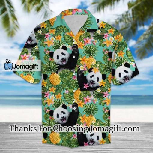 [Awesome] Tropical Pineapple Panda Hawaiian Shirt Gift