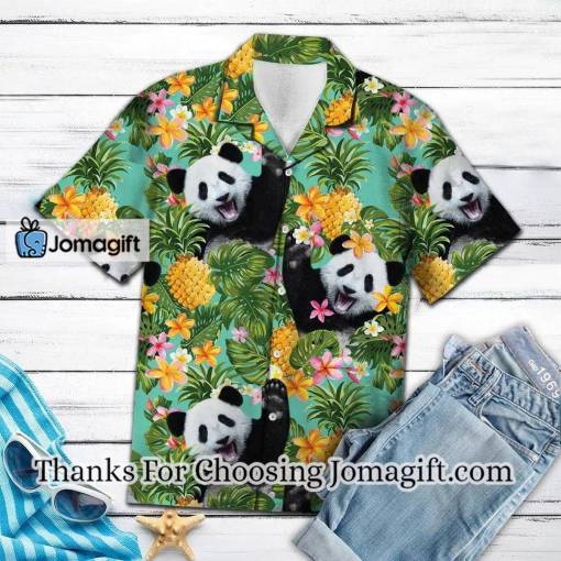 [Awesome] Tropical Pineapple Panda Hawaiian Shirt Gift