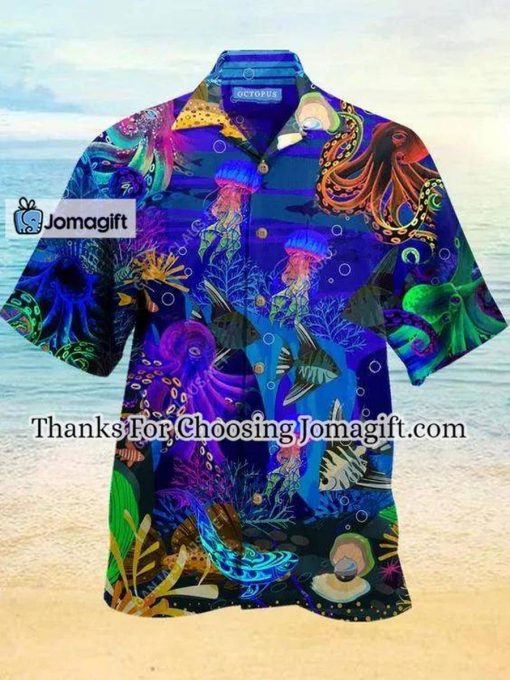 [Trending] Undersea Octopus Hawaiian Shirt Gift