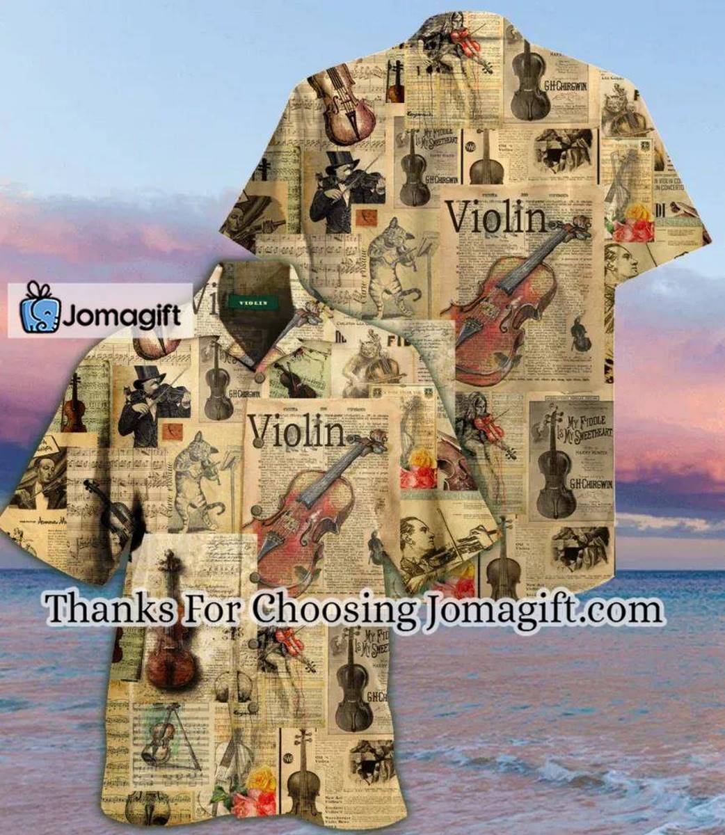Violin Hawaiian Shirt HW3818