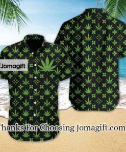 [Popular] Weed Yellow Green And Black Design Hawaiian Shirt Gift