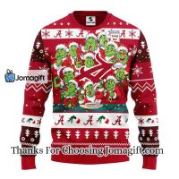 Alabama Crimson Tide 12 Grinch Xmas Day Christmas Ugly Sweater