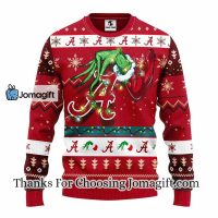 Alabama Crimson Tide Grinch Christmas Ugly Sweater 1