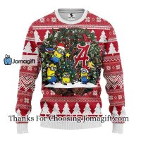 Alabama Crimson Tide Minion Christmas Ugly Sweater