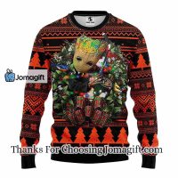 Anaheim Ducks Groot Hug Christmas Ugly Sweater