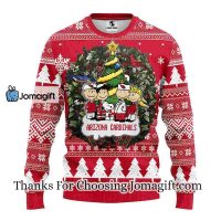Arizona Cardinals Snoopy Christmas Ugly Sweater 3