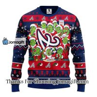 Atlanta Braves 12 Grinch Xmas Day Christmas Ugly Sweater 3