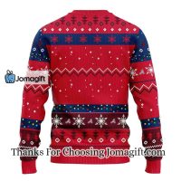 Atlanta Braves Hohoho Mickey Christmas Ugly Sweater 3