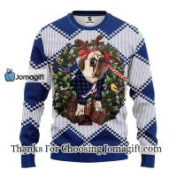Atlanta Braves Pub Dog Christmas Ugly Sweater 3