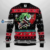 Atlanta Falcons Grinch Christmas Ugly Sweater 3
