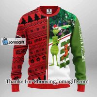Atlanta Falcons Grinch & Scooby-Doo Christmas Ugly Sweater