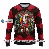 Atlanta Falcons Pub Dog Christmas Ugly Sweater 3