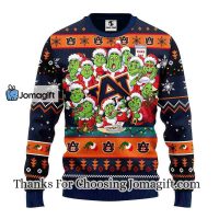 Auburn Tigers 12 Grinch Xmas Day Christmas Ugly Sweater 3