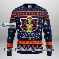 Auburn Tigers Funny Grinch Christmas Ugly Sweater 3