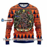 Auburn Tigers Tree Ball Christmas Ugly Sweater 3